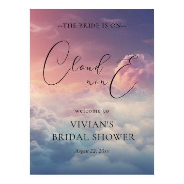 Dreamy Sunset On Cloud Nine  Welcome Poster