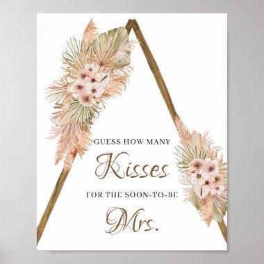 Dried Palm Leaves Pampas Grass How Many Kisses Poster