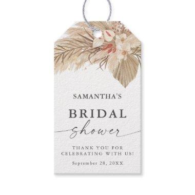 Dried Palm Pampas Grass  Gift Tags