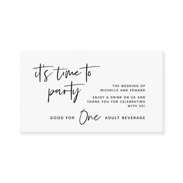 Drink Ticket, Adult Beverage, Happily Ever After Enclosure