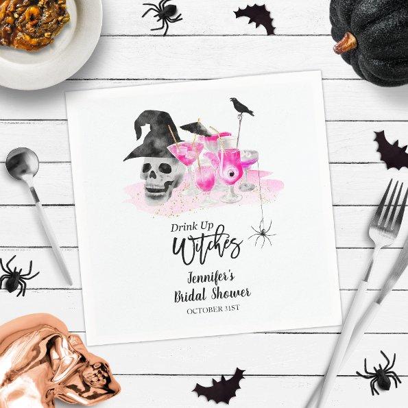 Drink Up Whitches Halloween  Napkins