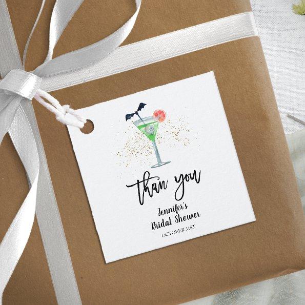 Drink Up Whitches Halloween Cocktail  Favor Tags