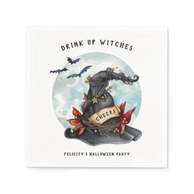 Drink Up Witches | Adult Halloween Party Napkins