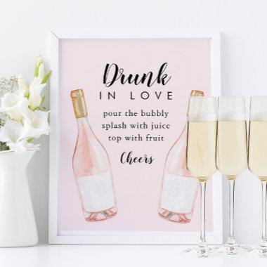 Drunk in Love  Bubbly Bar Sign