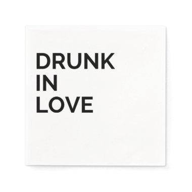 DRUNK IN LOVE Cocktail Napkins