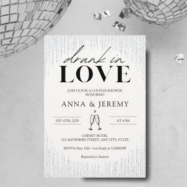 Drunk in Love Couples Wedding Shower Invitations