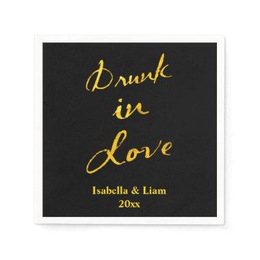 Drunk in Love Personalized Napkins