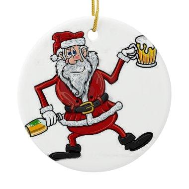 DRUNKIN' SANTA ORNAMENT