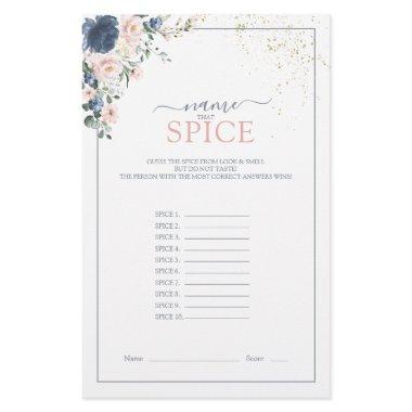 Dusty Blue Blush Pink Gold Name That Spice Game