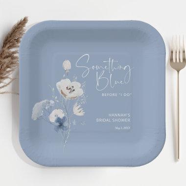 Dusty Blue  Paper Plates