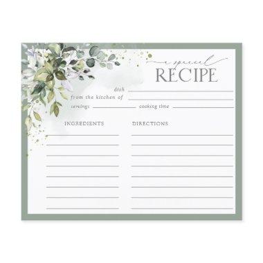 Dusty Blue Eucalyptus Botanical Shower Recipe