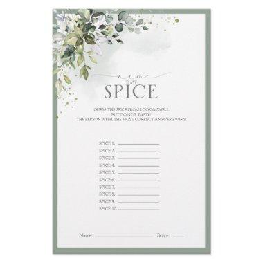 Dusty Blue Eucalyptus Floral  Game