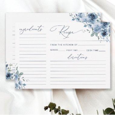 Dusty Blue Floral  Recipe
