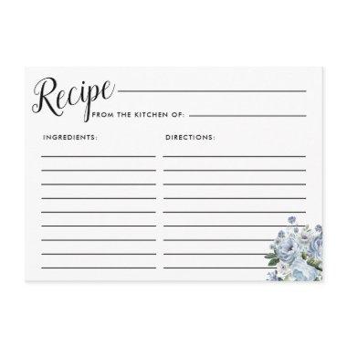 Dusty Blue Rose Floral  Recipe