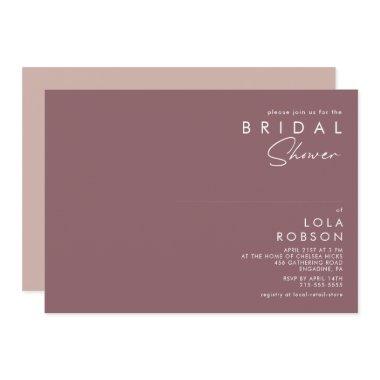 Dusty Boho | Purple and Rose