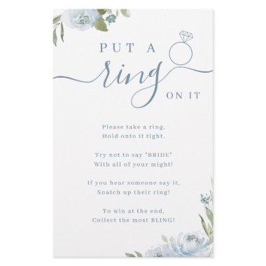 Dusty floral put a ring on it  game