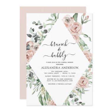 Dusty Pink Brunch & Bubbly  Greenery