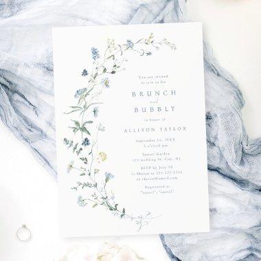 Dusty Pink Wildflower Rustic Boho