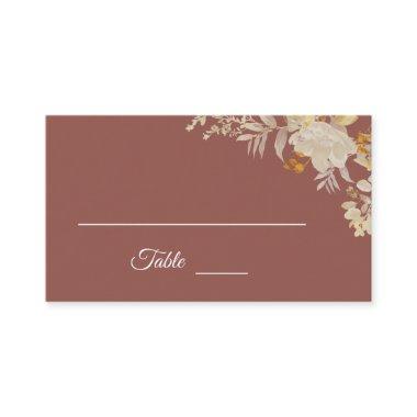 Dusty Rose Autumn Boho Wedding Place