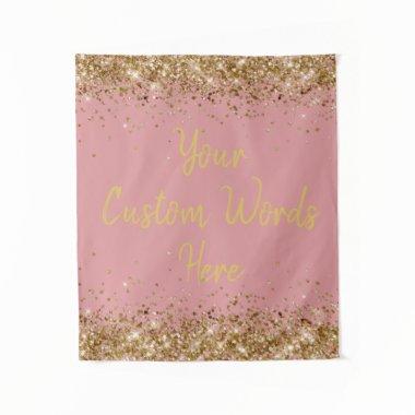 Dusty Rose Backdrop Her Birthday Party Photo Booth
