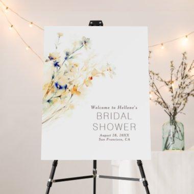Earthy Flowers Welcome Sign for Any Event