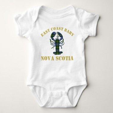 East Coast Baby Nova Scotia Lobster tartan shirt
