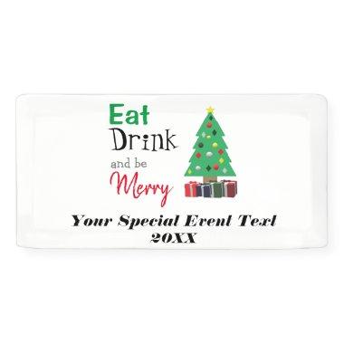 Eat, Drink, and be Merry Banner