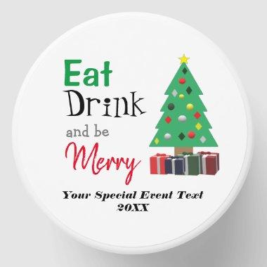Eat, Drink, and be Merry Mini Candle Favors