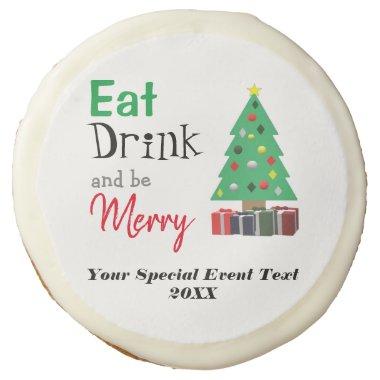 Eat, Drink, and be Merry Sugar Cookie