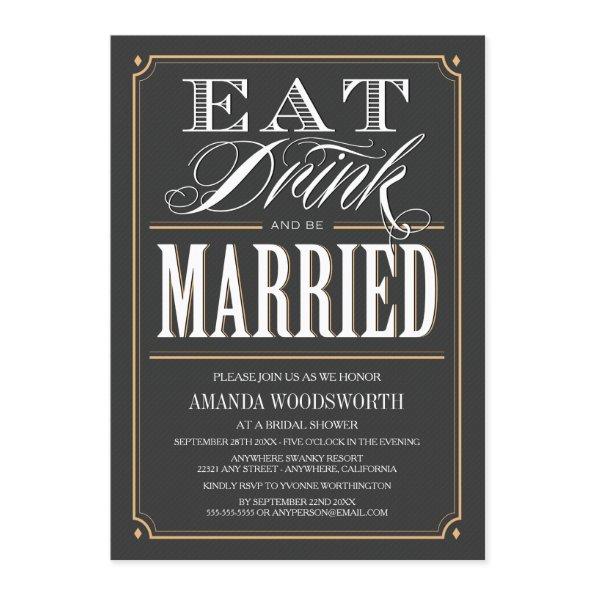 Eat Drink & Be Married