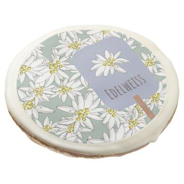 Edelweiss The Sound of Music Alpine Flower Sugar Cookie