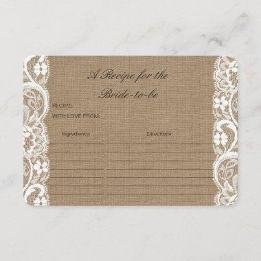 Editable A Recipe for the Bride-to-be Invitations