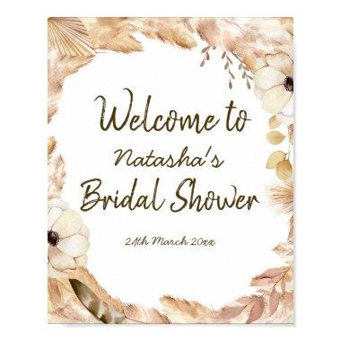 Editable Boho Party Welcome Sign 8x10
