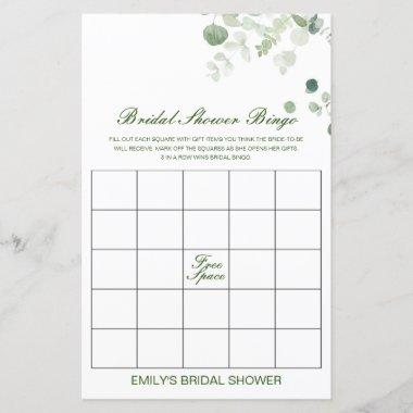 Editable Bridal Bingo Bridal Shower Game PRINTED