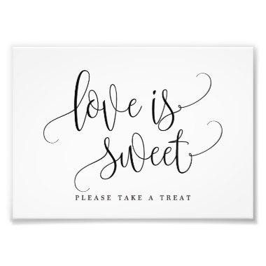 Editable COLOR and SIZE Take A Treat Sign LCC