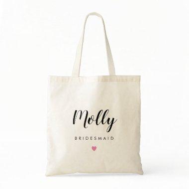 EDITABLE COLOR Custom Wedding Party Tote