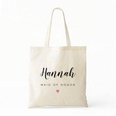 EDITABLE COLOR Custom Wedding Party Tote