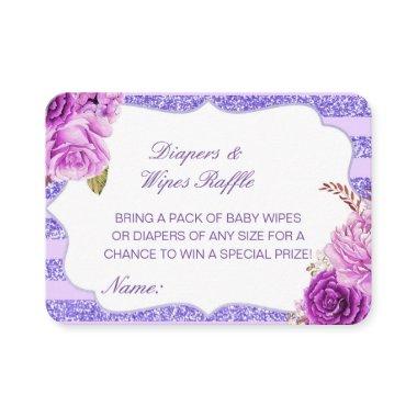 Editable Diapers Wipes Raffle Baby Shower Inserts