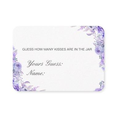 Editable Guess How Many Kisses, Candies