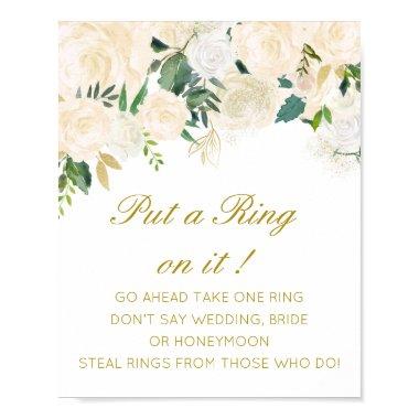 Editable Put a Ring on it  Game Poste Poster