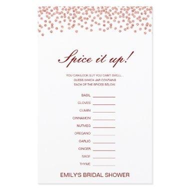 Editable Spice is Up, Name the Spice Bridal Shower