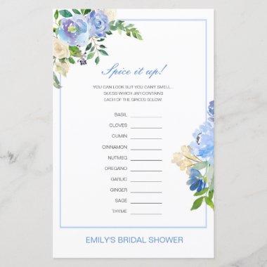 Editable Spice is Up, Name the Spice Bridal Shower