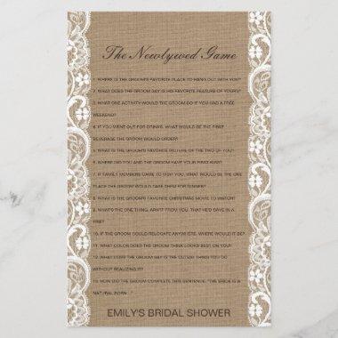 Editable The Newlywed Game, Who Knows Couple