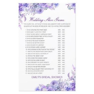 Editable Wedding Shoe Game Wedding Shower Game