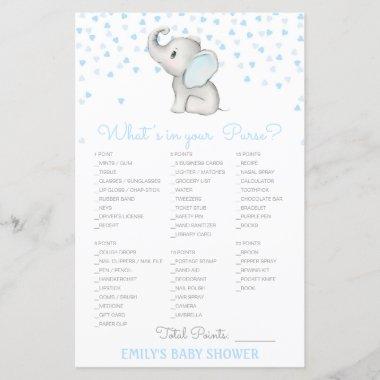 Editable What's on your Purse Bridal, Baby Shower