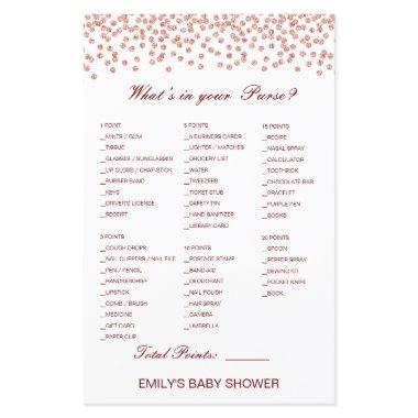 Editable What's on your Purse Bridal, Baby Shower