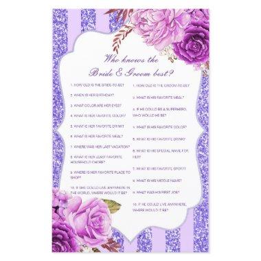 Editable Who Knows Bride and Groom Best Invitations