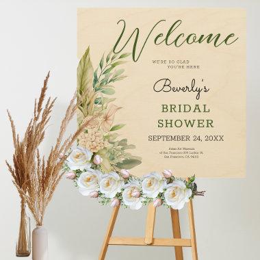 Editable Wood Wall Art Bridal Shower