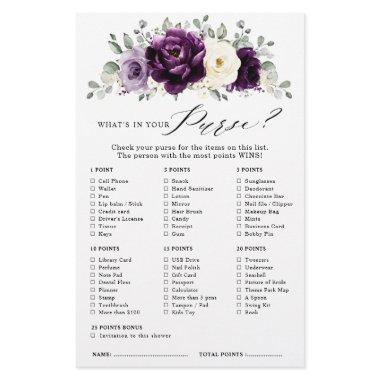 Eggplant Purple Plum Ivory Boho  Game