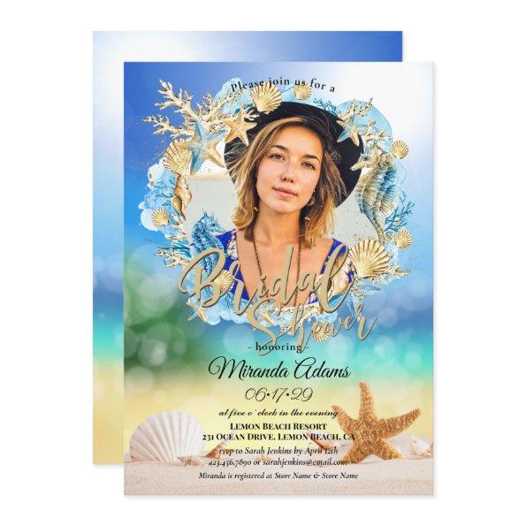 Elegant Beach Starfish Shell  Photo